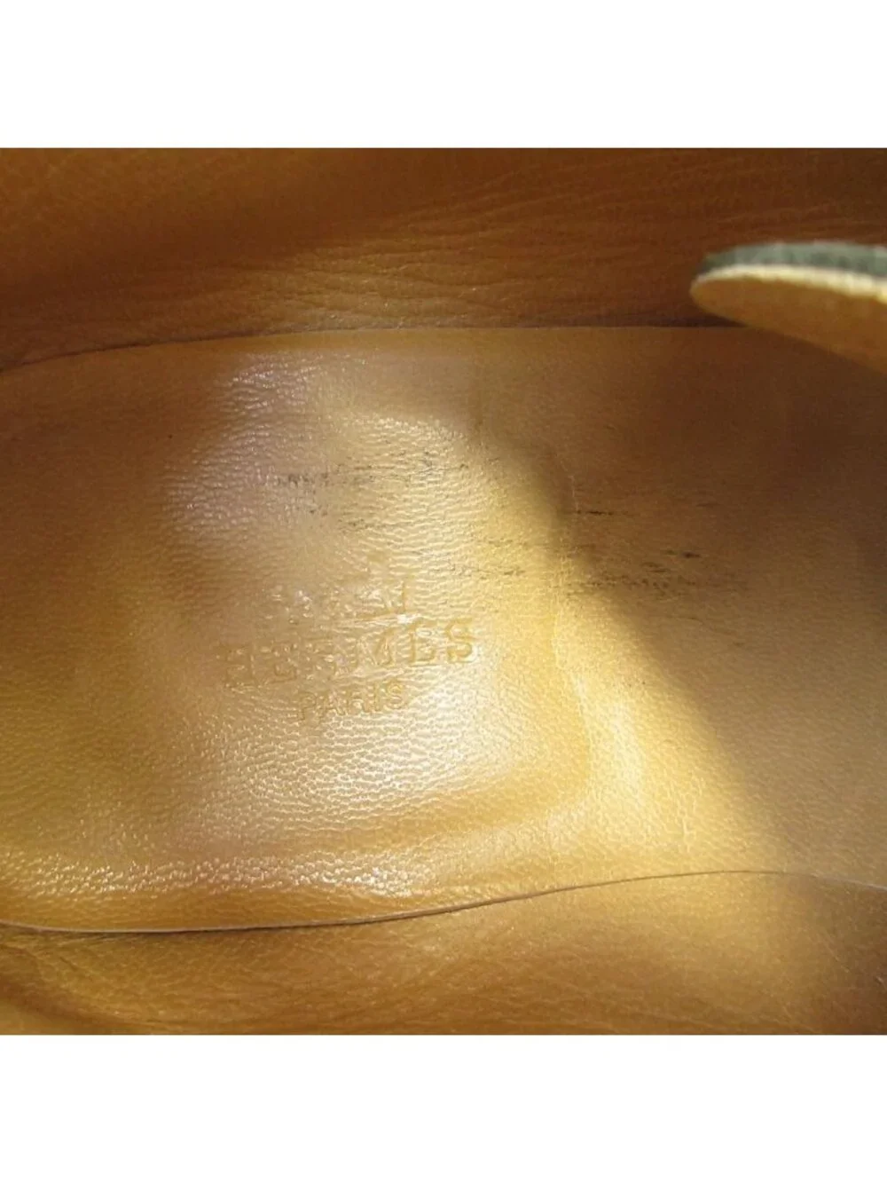 Hermes name suede